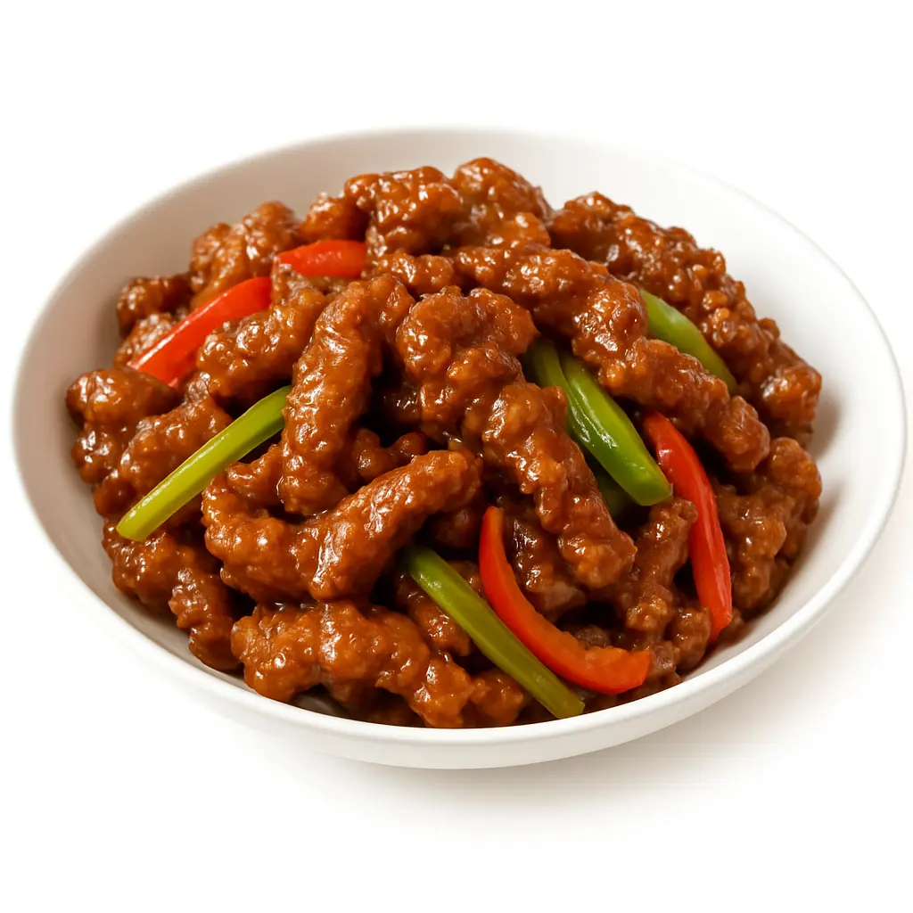 Authentic Ginger Beef at Szechuan Paramount in Edmonton